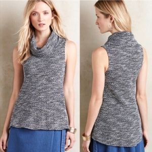 ANTHROPOLOGIE DOLAN cowl neck sleeveless sweater